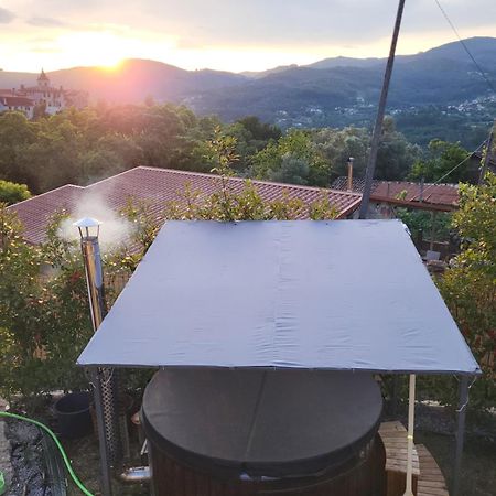 特拉什杜博鲁Casa Da Vila - Pool & Hot Tub With Mountain View In Geres别墅 外观 照片